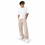 Mens-natural-Lyocell-trousers-Baggy-style-Khaki-Length-110-heroshoop.com-view-2.webp