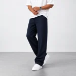 Mens-natural-Lyocell-wide-leg-trousers-navy-blue-length-110-heroshoop.com-view1.webp