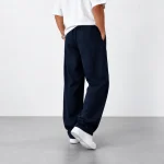Mens-natural-Lyocell-wide-leg-trousers-navy-blue-length-110-heroshoop.com-view2.webp