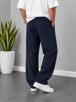 Natural-Lyocell-Fabric-Fit-Trousers-Length-110-Navy-Blue-heroshoop.com-view3.webp
