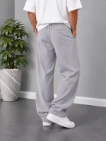 Natural-Lyocell-Fabric-Slim-Fit-Trousers-Length-110-Gray-heroshoop.com-view2.webp