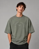 Premium-Cotton-T-Shirt-Makan-Street-Scene-Print-Dark-Green-heroshoop.com-View-1.webp