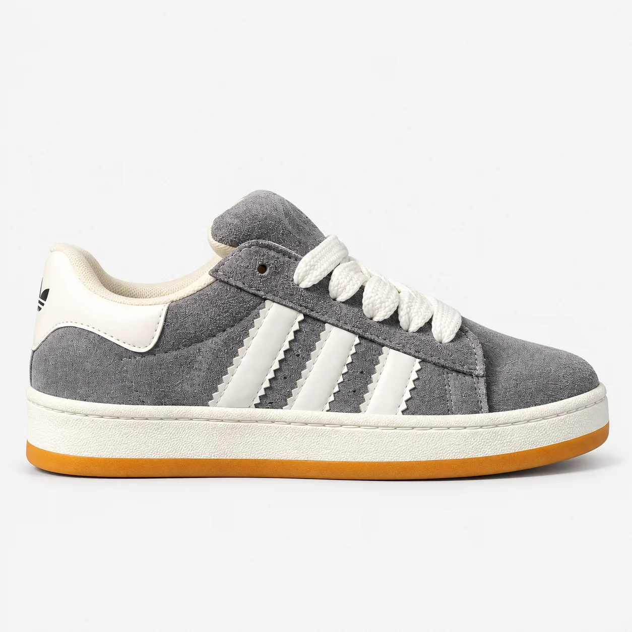 Adidas Campus Sports Sneakers Grey & White www.heroshoop.com view 1 Adidas-Campus-Sports-Sneakers-Grey-White-www.heroshoop.com-view-1.webp