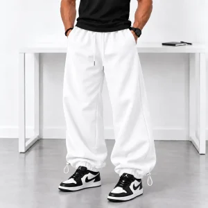 Baggy-Jogger-Pants-Cuffed-Hem-White-www.heroshoop.com-view-1.webp