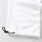شلوار اسلش جاگر بگ / دمپا گت دار / سفید - تصویر 7