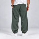 شلوار جاگر لش سبز تیره / دمپا کشی / گرم بالا / پارچه باکیفیت - تصویر 2